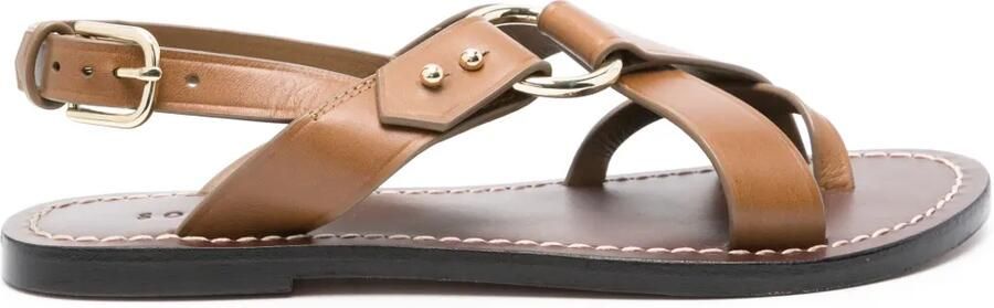 Soeur Florence sandalen Bruin
