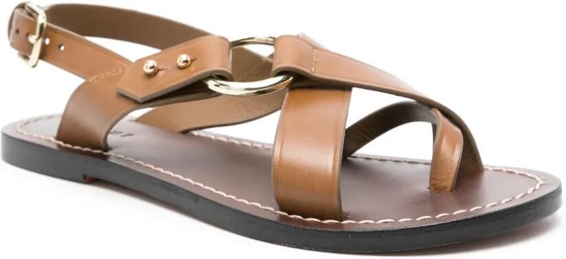 Soeur Florence sandalen Bruin - Foto 3