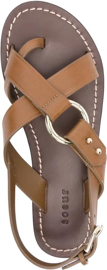 Soeur Florence sandalen Bruin - Foto 2