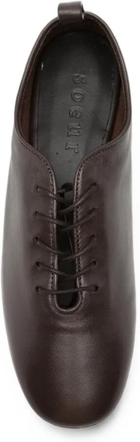 Soeur Leren Derby schoenen Bruin - Foto 4