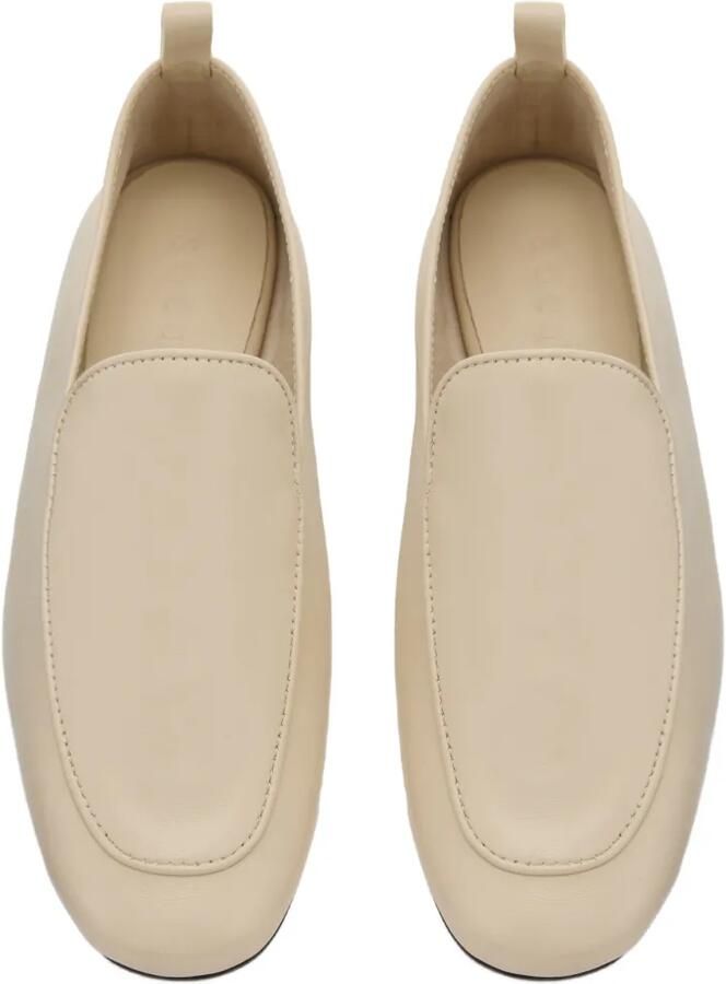 Soeur Nine leren loafers Beige - Foto 3