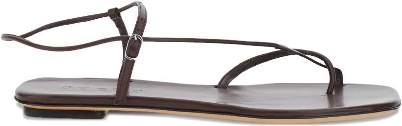 Soeur Rosalie sandalen met bandje Bruin