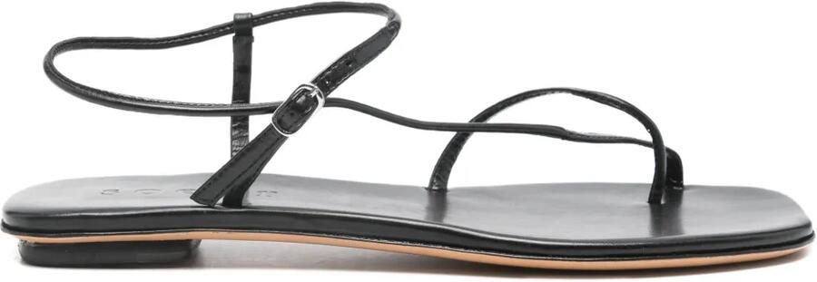 Soeur Rosalie sandalen met bandje Zwart