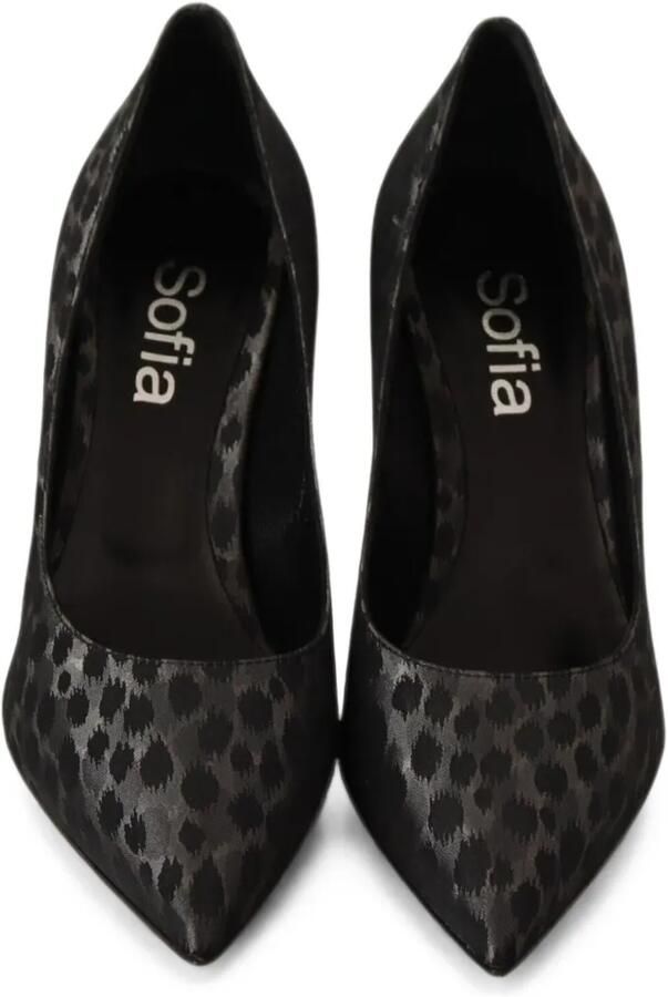 SOFIA Pumps met luipaardprint Zwart - Foto 2