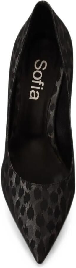SOFIA Pumps met luipaardprint Zwart - Foto 4
