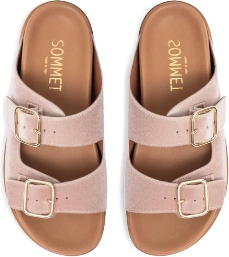 SOMMET Follonicas Tortora sandalen met dubbele gesp Roze - Foto 2