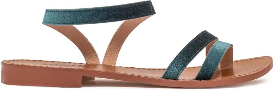 SOMMET Sandalen met enkelbandje Blauw