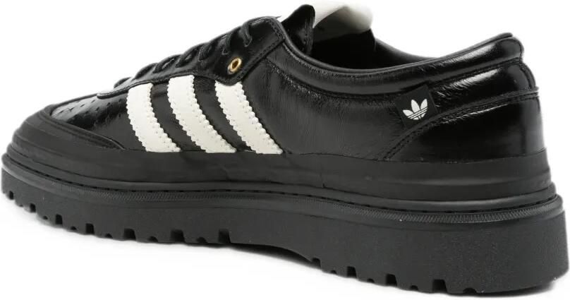 Song For The Mute x adidas 007 Samba LX Freizeit leren low-top sneakers Zwart - Foto 2