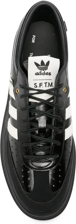 Song For The Mute x adidas 007 Samba LX Freizeit leren low-top sneakers Zwart - Foto 4