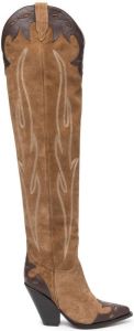 Sonora Melrose knielaarzen Bruin