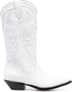 Sonora Santa Fe cowboylaarzen Wit