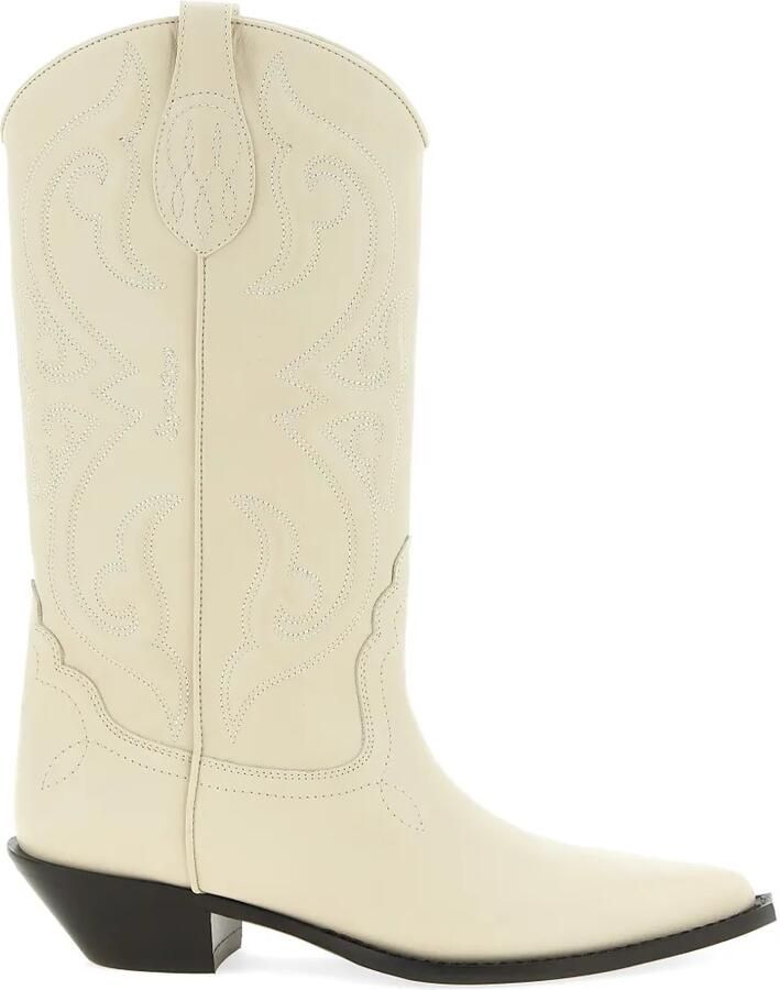 Sonora Yuma 35 mm cowboylaarzen met tonaal stiksel Beige