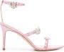 Sophia Webster 85 mm Grace Mid leren sandalen Roze - Thumbnail 1