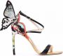 Sophia Webster Stiletto sandalen met vlinderdetail Zwart - Thumbnail 1