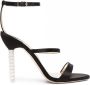 Sophia Webster Faw sandalen met kristallen Zwart - Thumbnail 1