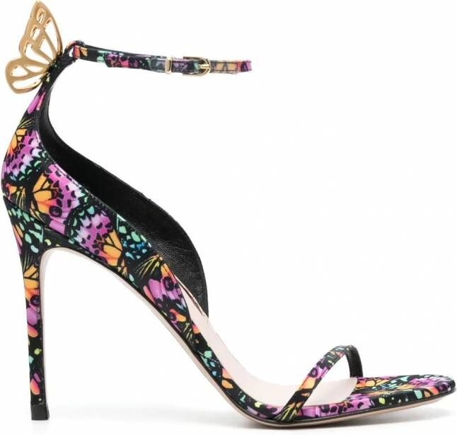 Sophia Webster Mariposa sandalen met hak Zwart