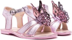 Sophia Webster Mini Leren sandalen Paars