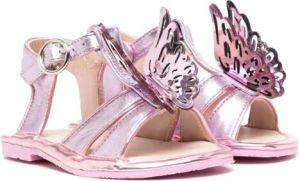 Sophia Webster Mini Sandalen met vlinderdetail Roze