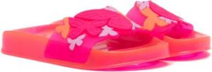 Sophia Webster Mini Butterfly jelly slippers PINK