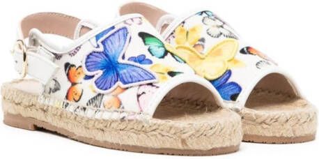 Sophia Webster Mini Sandalen met open neus Wit