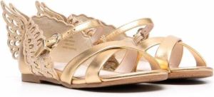 Sophia Webster Mini Evangeline sandalen Goud