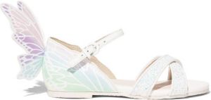 Sophia Webster Mini Evangeline sandalen verfraaid met vlinder Wit
