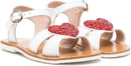 Sophia Webster Mini Leren sandalen Wit