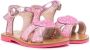 Sophia Webster Mini Sandalen van imitatieleer Roze - Thumbnail 1