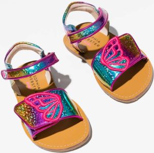 Sophia Webster Mini Sandalen met klittenband Roze