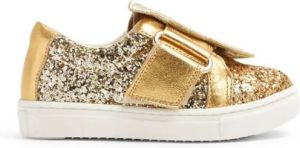 Sophia Webster Mini Sandalen met metallic-effect Goud