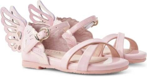 Sophia Webster Mini Sandalen met vlinderdetail Roze