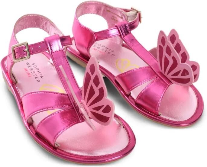 Sophia Webster Mini Celeste sandalen Roze