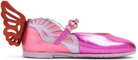 Sophia Webster Mini Verfraaide ballerina's Roze