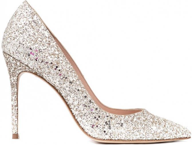 Staat Onschuld Electrificeren Sophia Webster Pumps met glitter Zilver - Schoenen.nl