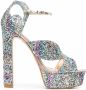 Sophia Webster Rita sandalen met glitter Blauw - Thumbnail 1