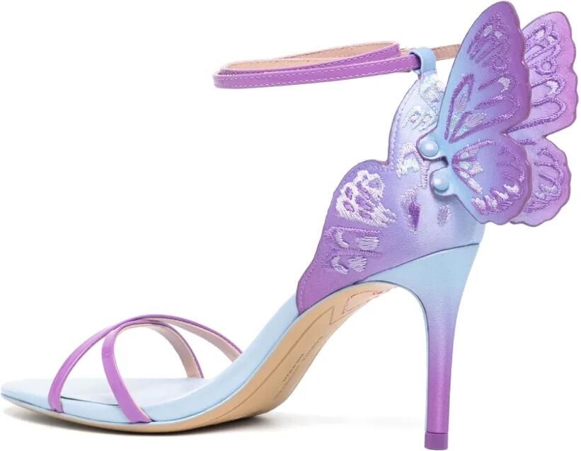Sophia Webster Chiara 100 mm sandalen Blauw - Foto 2
