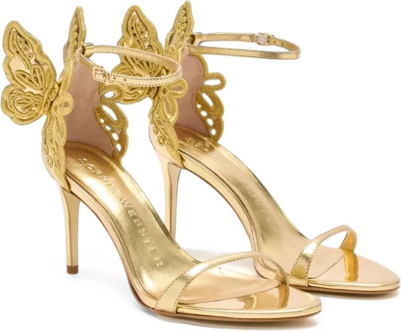 Sophia Webster Chiara Broderie sandals Goud - Foto 4