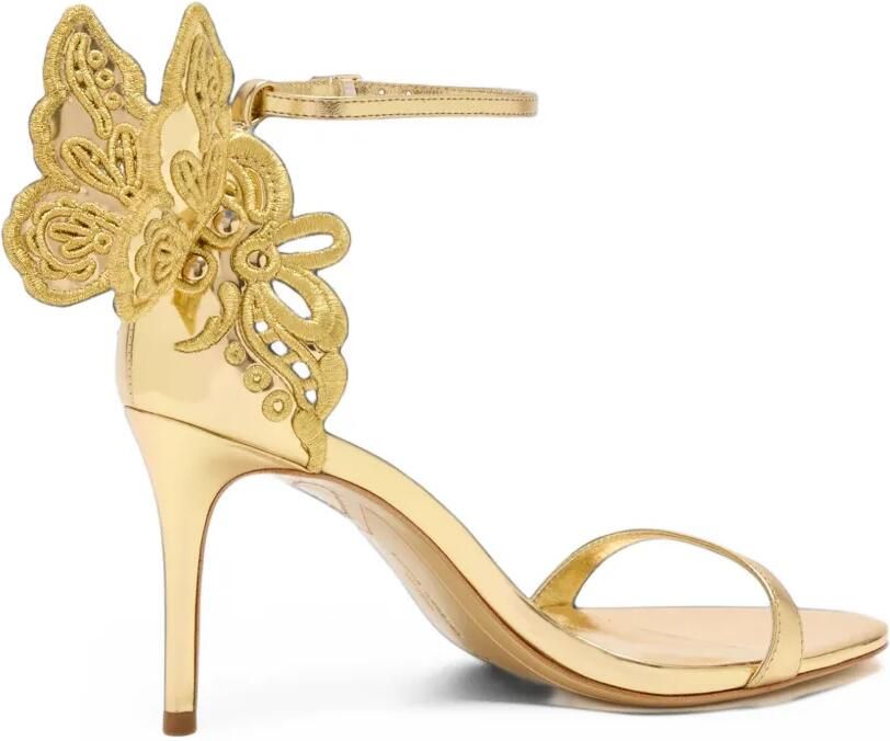 Sophia Webster Chiara Broderie sandals Goud - Foto 3