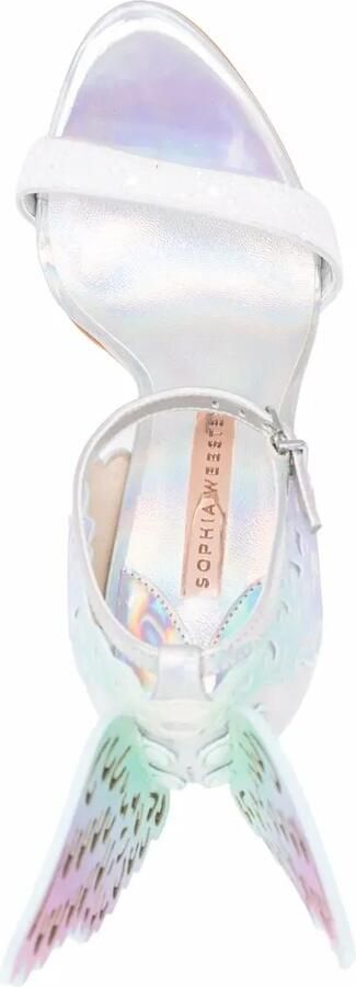 Sophia Webster Evangeline stiletto sandalen Zilver - Foto 4