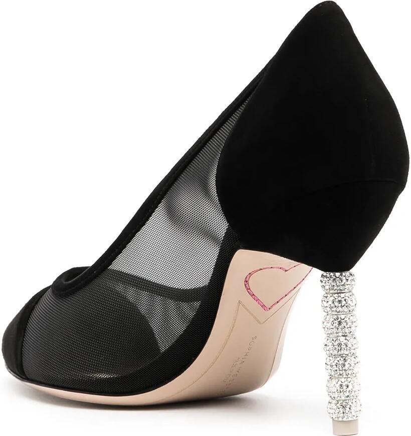Sophia Webster Pumps verfraaid met kristallen Zwart - Foto 2