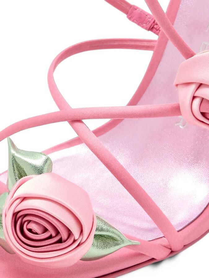 Sophia Webster Rosette wrap-around sandals Roze - Foto 3