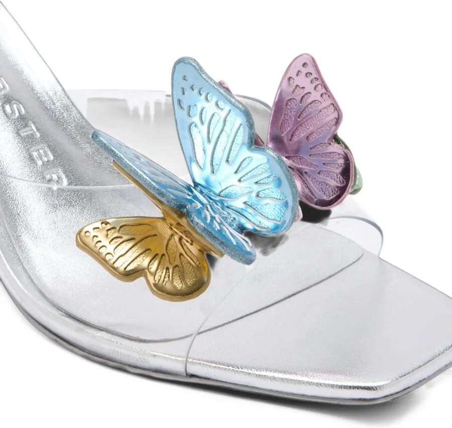 Sophia Webster Vanessa butterfly-appliqué low sandals Zilver - Foto 2
