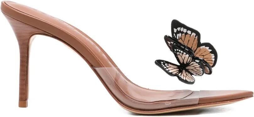 Sophia Webster Vanessa sandalen met hak Bruin