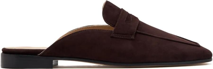 Sophique Milano Riviera suède slip-on sneakers Bruin