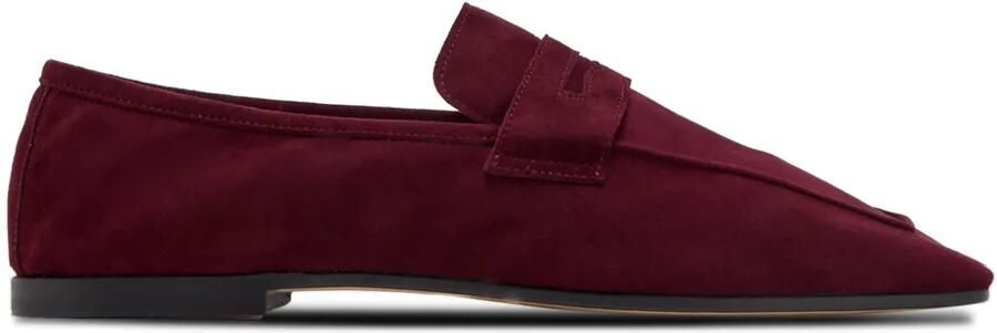 Sophique Milano Suède loafers Rood