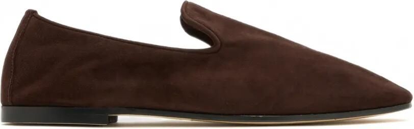 SOPHIQUE Dama suède loafers Bruin