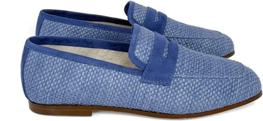 SOPHIQUE Essenziale geweven loafers Blauw