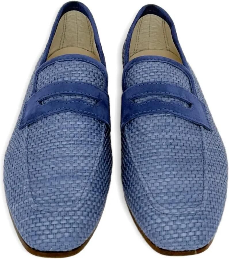SOPHIQUE Essenziale geweven loafers Blauw - Foto 2