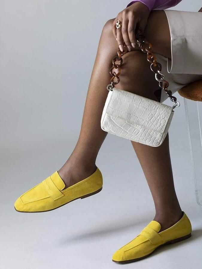 SOPHIQUE Essenziale loafers Geel - Foto 5
