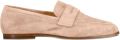 SOPHIQUE Essenziale penny suede loafers Beige - Beige